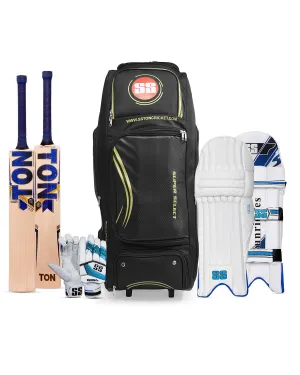 SS TON Player Edition Player Grade Cricket Bundle Kit - Youth/Harrow