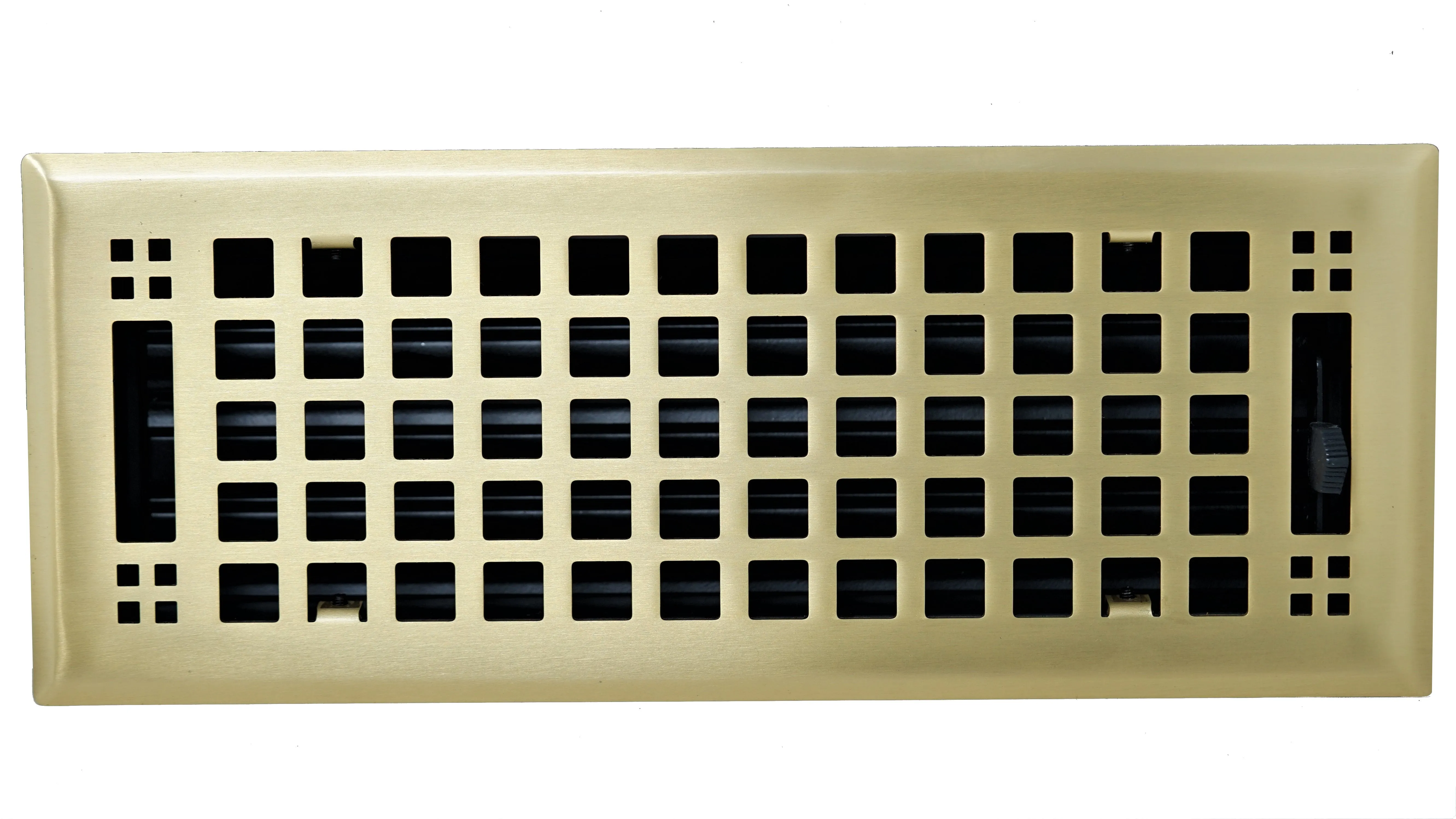 Steel Artisan Vent Covers - Brushed Brass