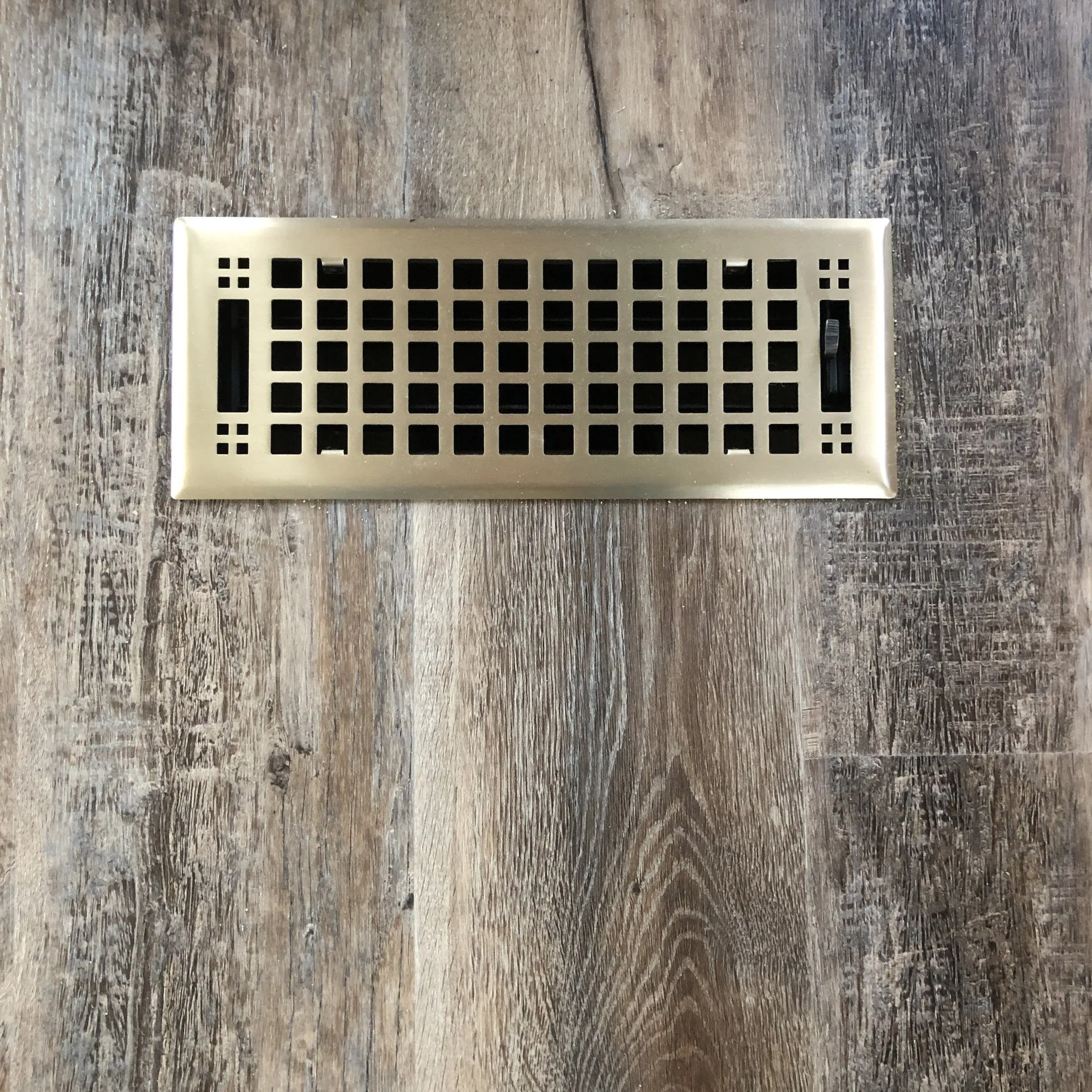 Steel Artisan Vent Covers - Brushed Brass