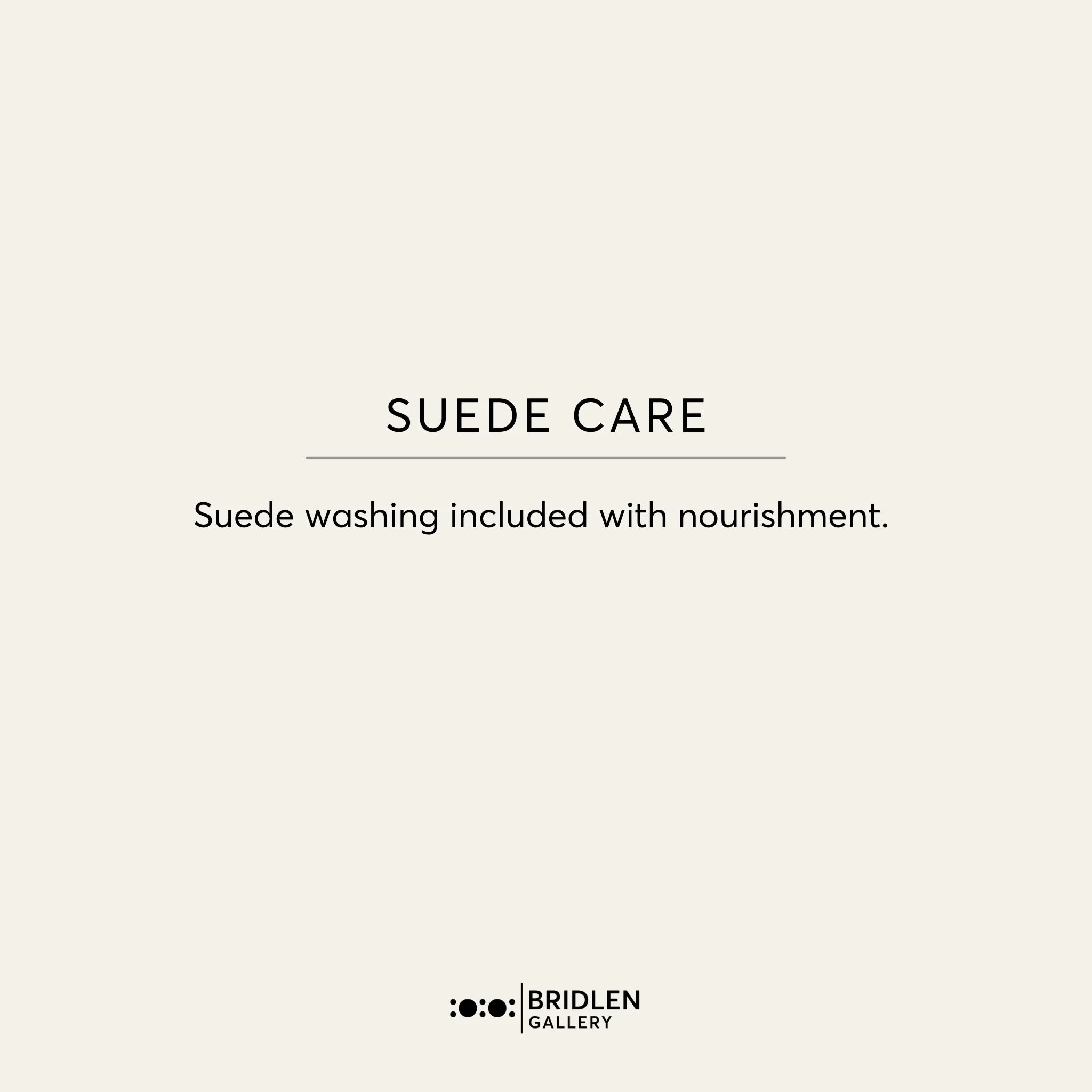 Suede Care