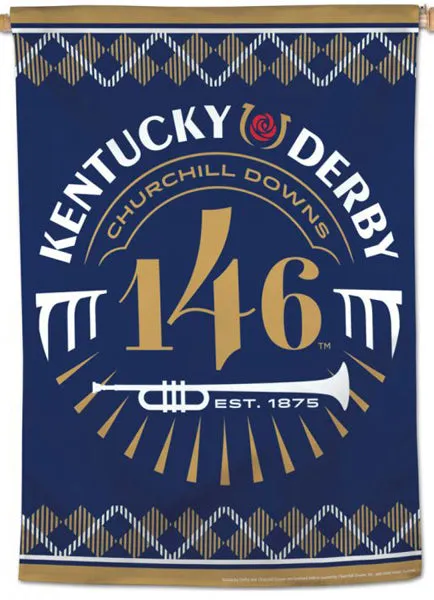 The 146th Kentucky Derby (2020) Official Premium 28x40 Collectors Wall Banner - Wincraft Inc.