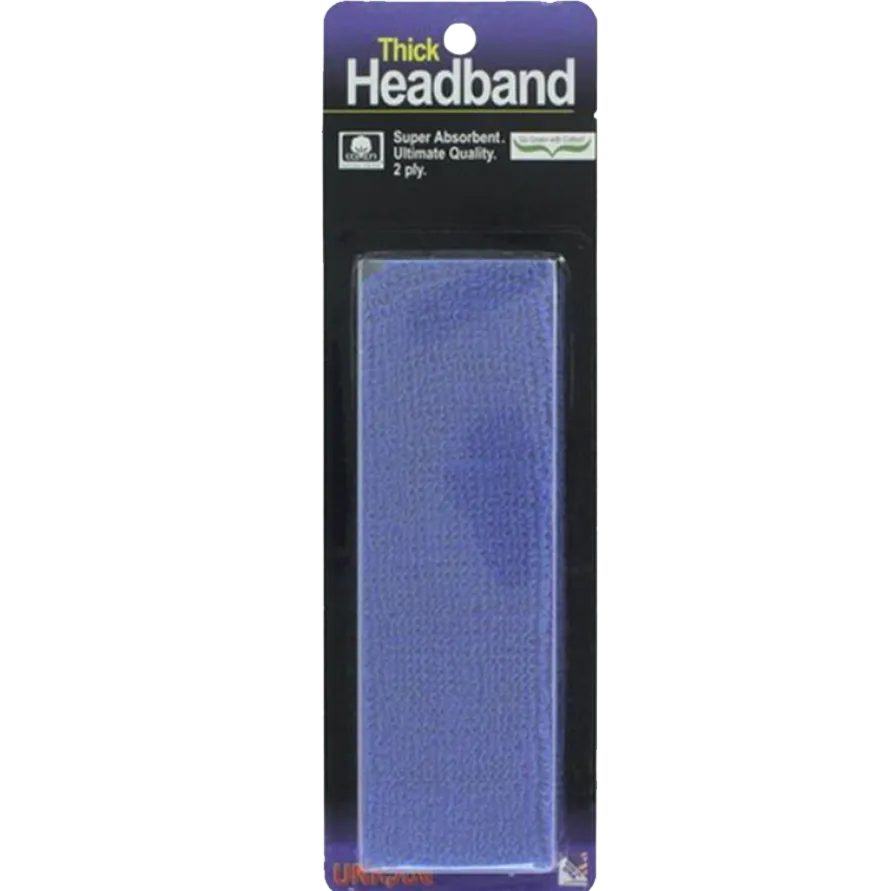 Thick 2-Ply Headband - Light Blue