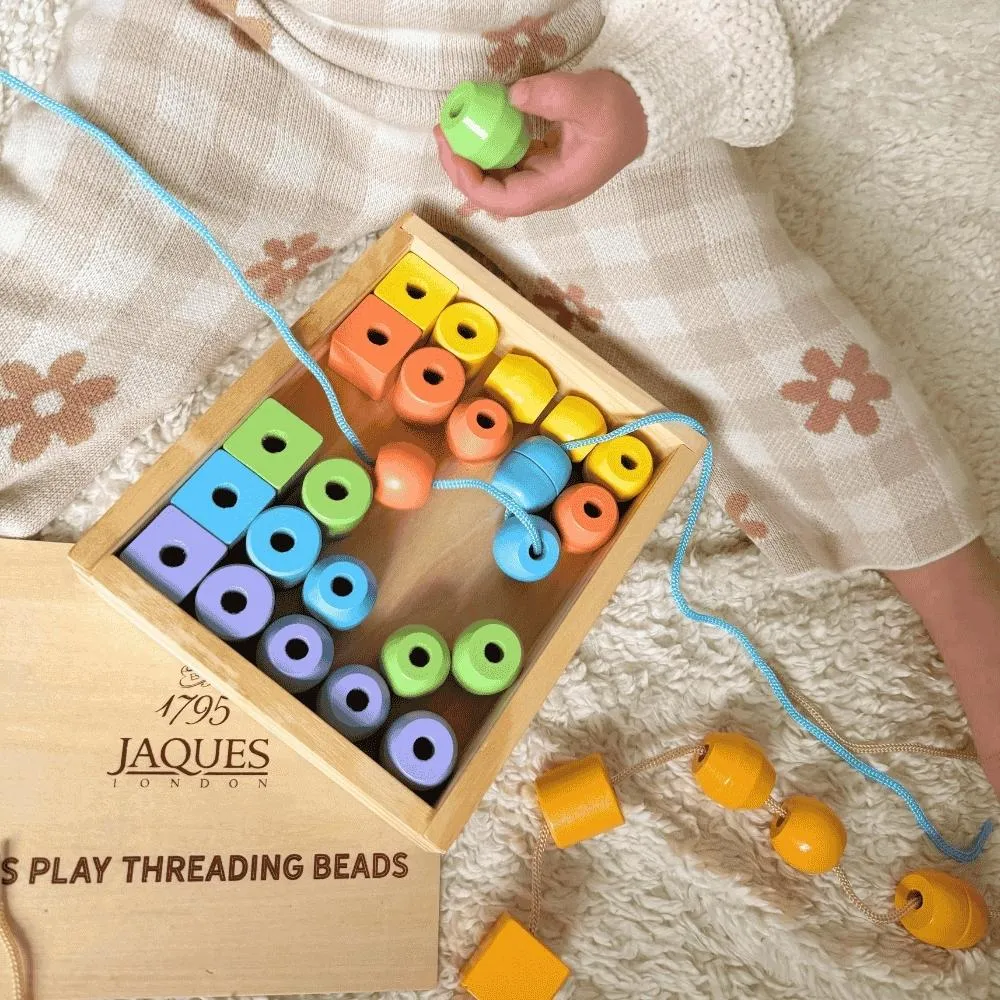 Threading Beads - Threading Beads for Kids