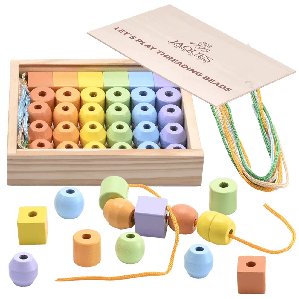 Threading Beads - Threading Beads for Kids