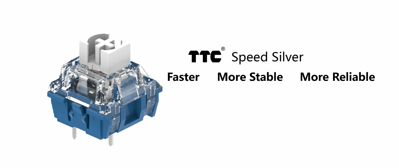 TTC Speed Silver V2 Linear Mechanical Switches