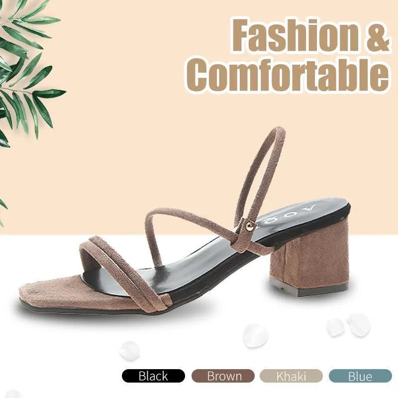 Women Suede Pumps Sandals Casual Shoes