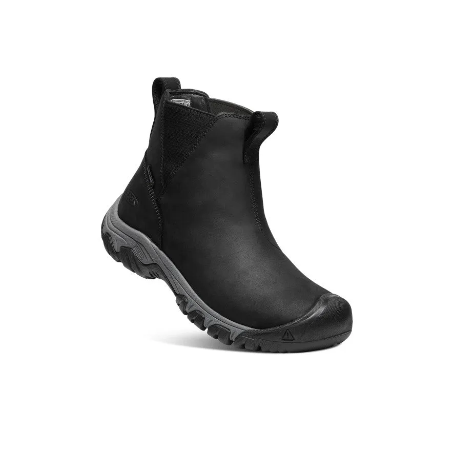 Women's Greta Waterproof Chelsea  |  Black/Steel Grey