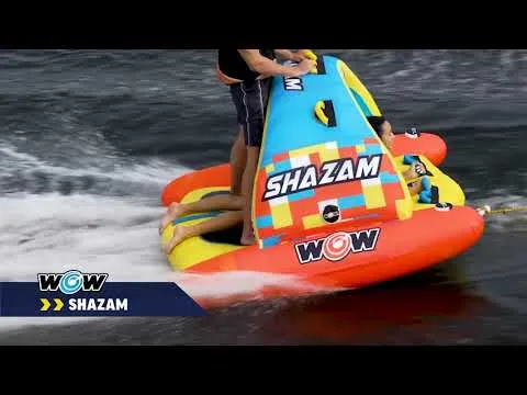 WOW Sports Shazam 2 Rider Towable Tube