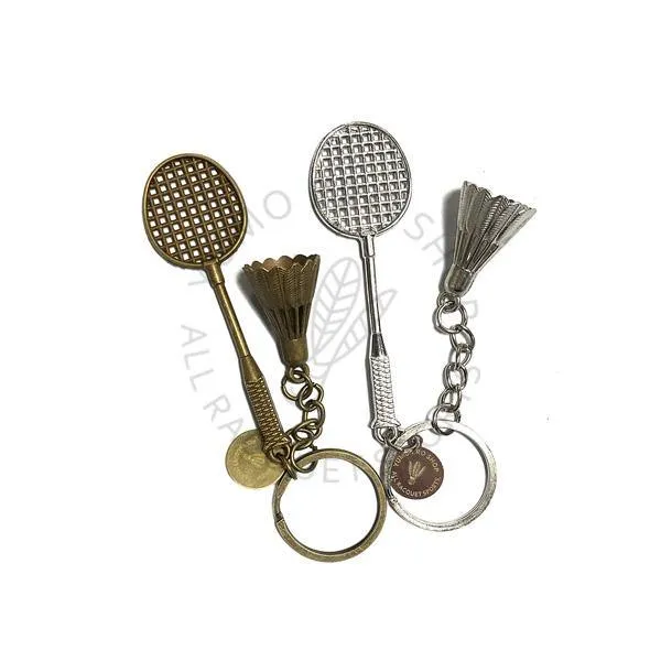 Yumo Creative - Racket and Shuttle Keychain